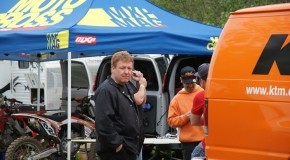 KTM motocross team manager Andy White