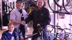 BICYCLE SURVEY CONTEST WINNER!