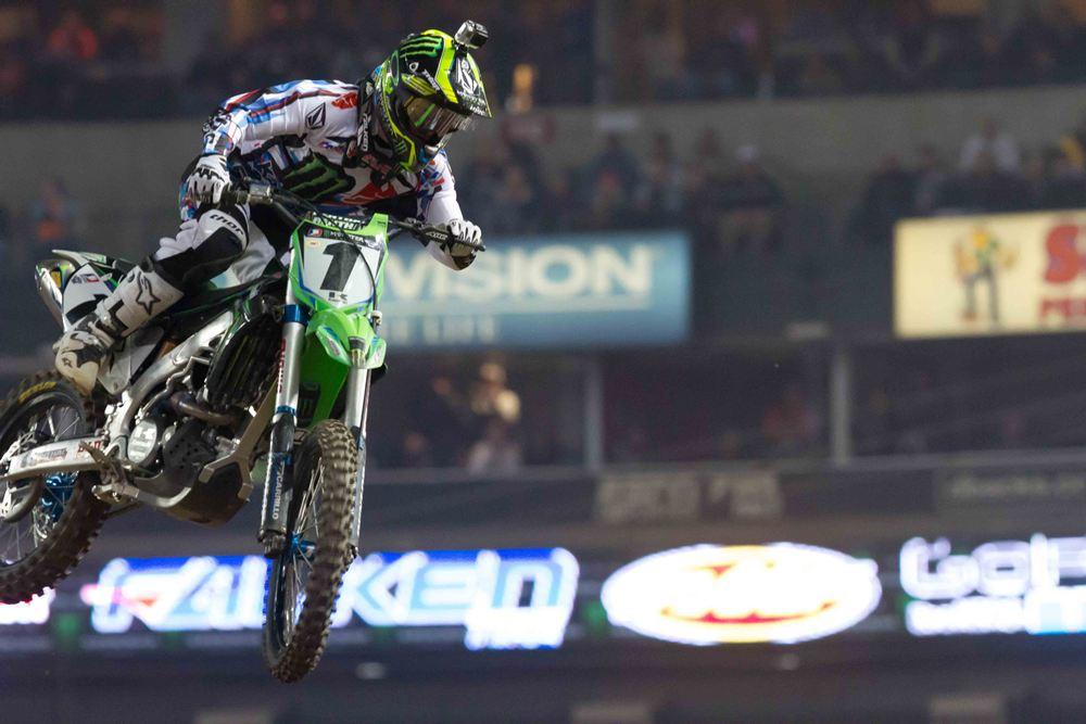 Ryan Villopoto has struggled so far but he has shown he is the fastest guy. Though being the fastest doesn’t always get you the win, but in the main in Phoenix he battled from an early crash all the way back to 2nd spot. Look for the champ to get a win very soon.