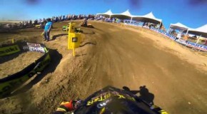 GoPro HD helmet race cam action from the 2013 Hangtown National