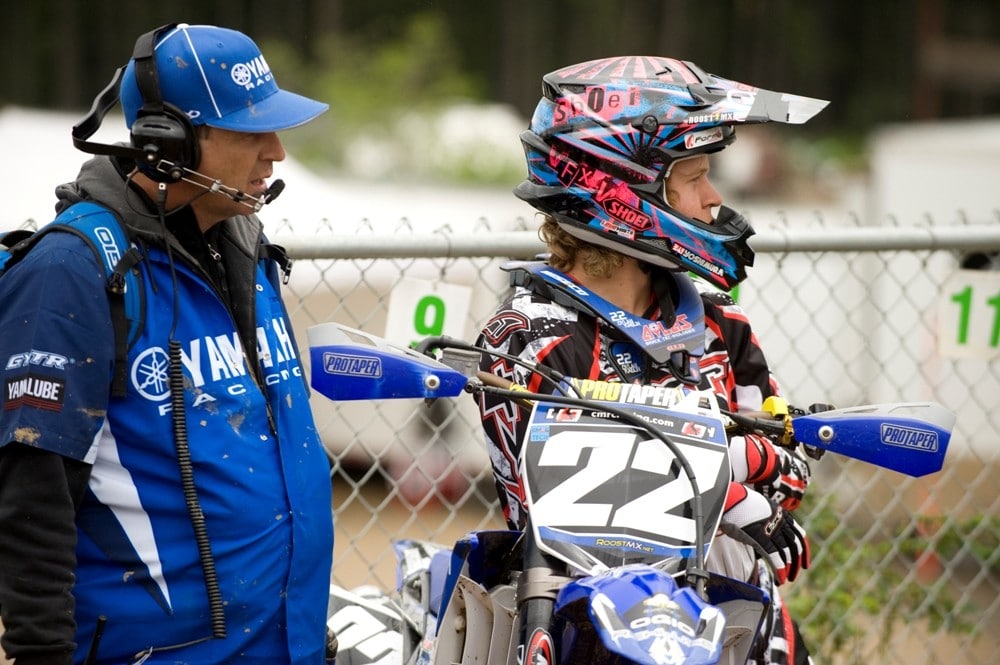 Dylan and Dad rob have been a strong team for many years.