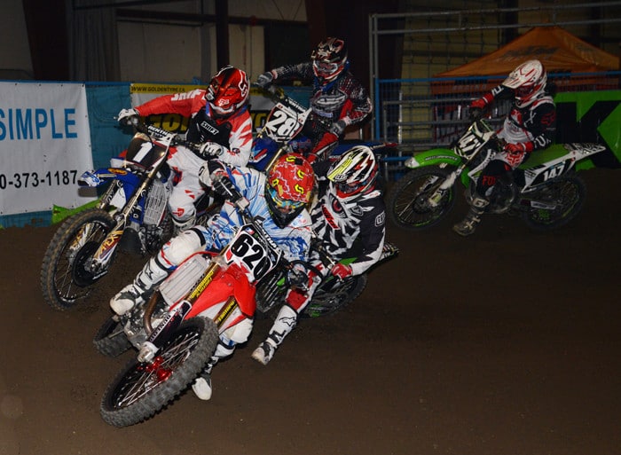 It's all about the start in arenacross, which makes this a very intense moment!