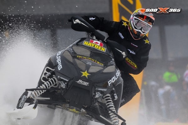 Iain Hayden is pretty amped about this year’s Winter X Games. If not for a mechanical issue it may have gone even better.