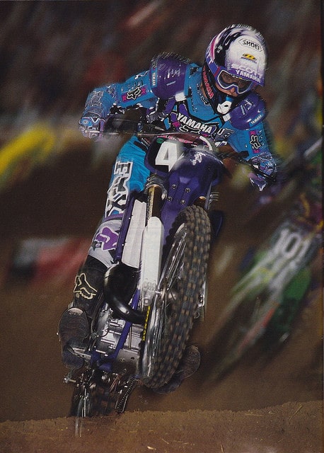 Kevin's true rookie year for factory Yamaha in 1995.