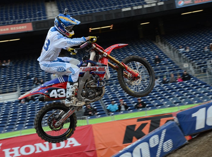 Cole Seely again. I snapped a lot of shots of him in practice because he looked like a man on a mission. The San Diego Charger helmet was a nice touch!