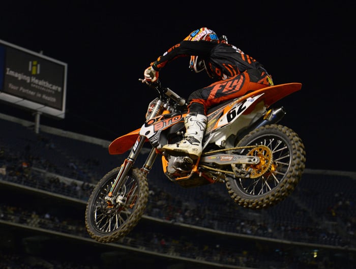 I'm so impressed with what Canadian MX Champ Matt Goerke is doing this year. The fact that he is now one of the riders introduced before the show starts says it all!