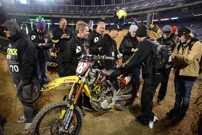 Apparently this was the first time ever for a Suzuki to win San Diego. Considering some of the riders they've had over the years, this puts Davi in some elite air.