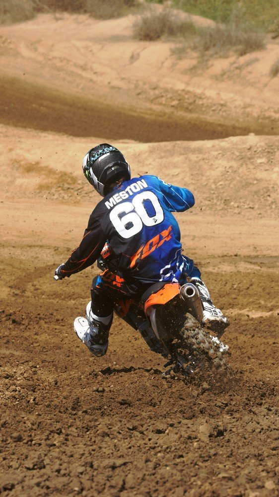 Keylan Meston is down south ripping on his new KTM.