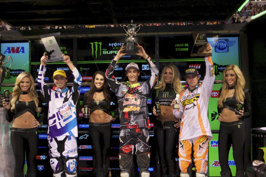 On the podium was another privateer that took many of the factory teams by surprise. Kyle Peters was able to hold off points leader Will Hahn for a 2nd overall behind Musquin.